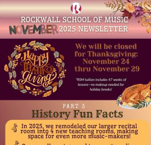 November Newsletter